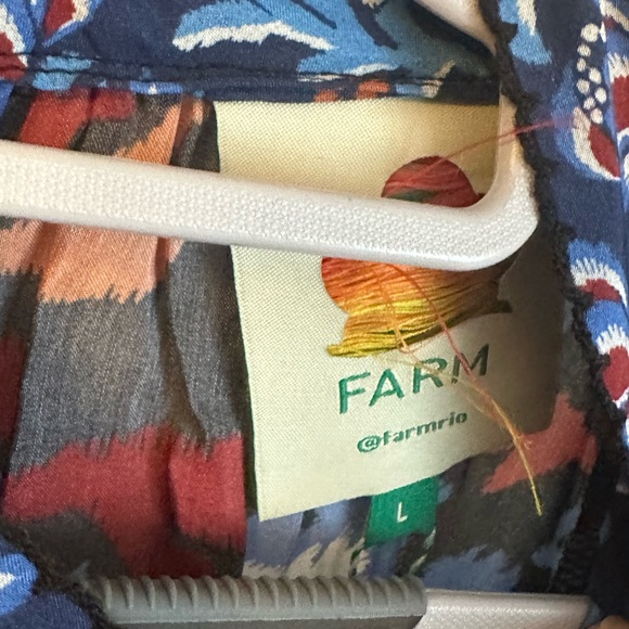 Farm Rio Black Toucans Scarf Mini Dress - Picture 3 of 5